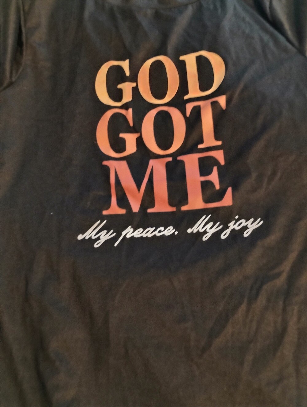 Woman God Got Me ! Inspirational Tshirt